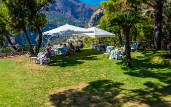 Garden of Villa Cimbrone, Ravello, Amalfi Coast, Italy