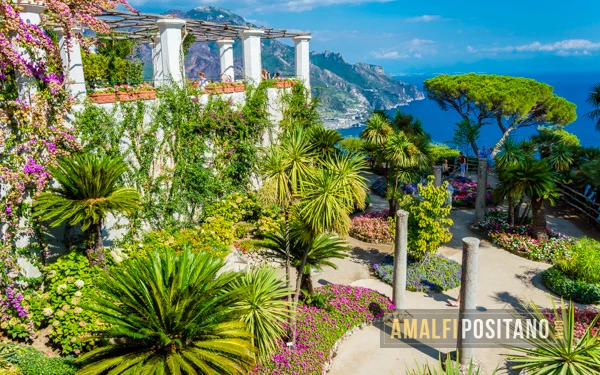 Garden of Villa Rufolo, Ravello, Amalfi Coast, Italy