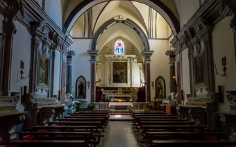 Interior of the Cathedral of Saint Pantaleon, Ravello, Amalfi Coast, Italy