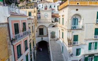 Church of Saint Salvatore de Birecto, Atrani, Amalfi Coast, Italy